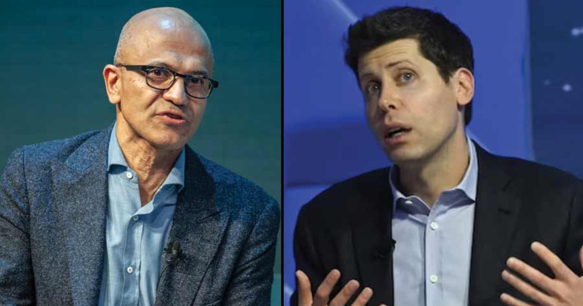 Ousted Open AI CEO Sam Altman, Greg Brockman to join Microsoft, says Satya Nadella